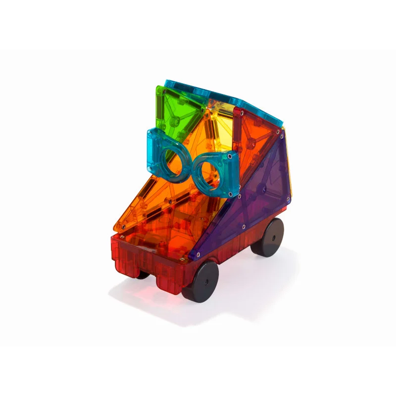 Magna-Tiles byggemagneter, clear - 48 dele