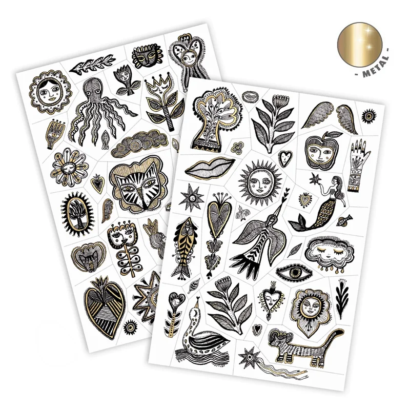 Djeco tatoveringer, Guld