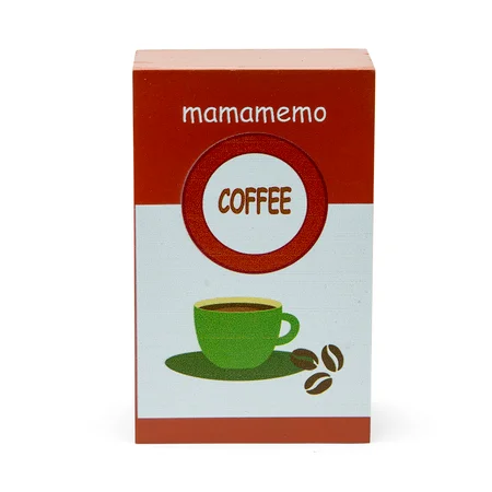 MaMaMeMo legemad i træ, kaffebønner