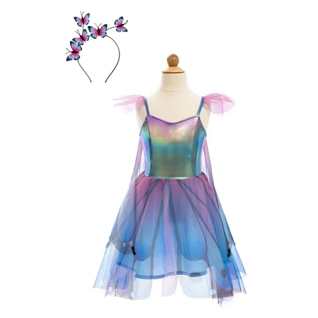 Great Pretenders Sommerfugle kjole og vinger Blue/Purple