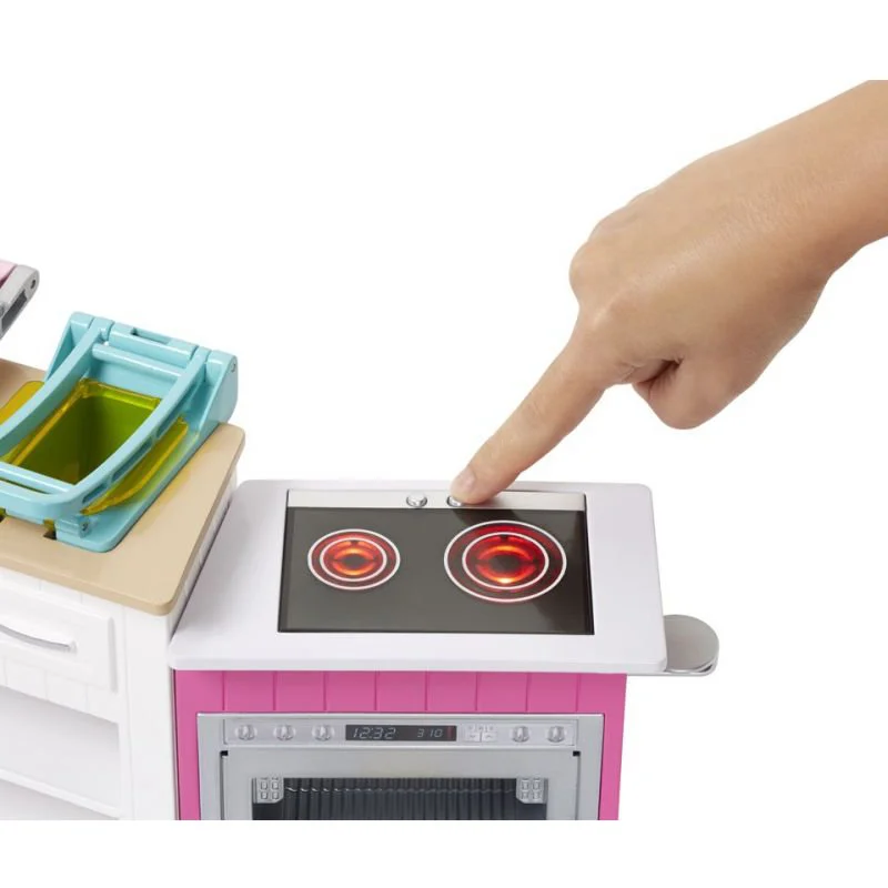 Barbies ultimative køkken inkl dukke