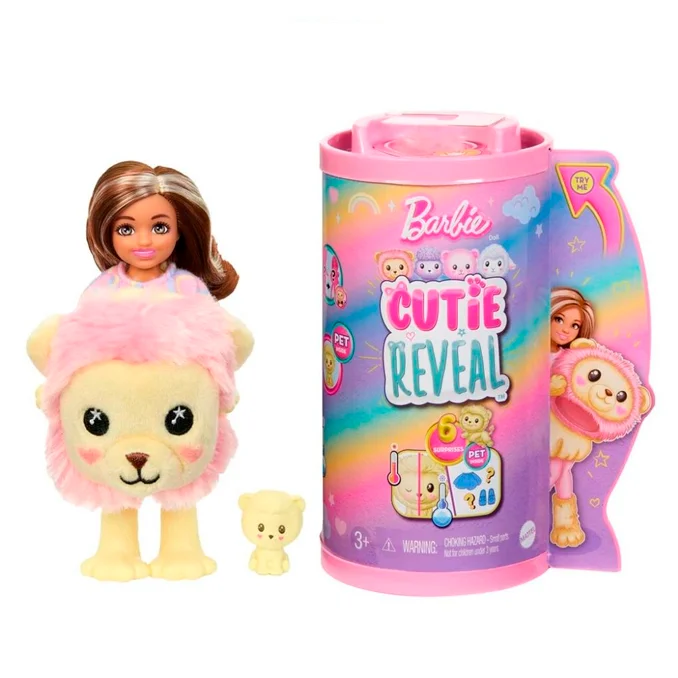 Barbie Cutie Reveal Chelsea Cozy Lion Tee