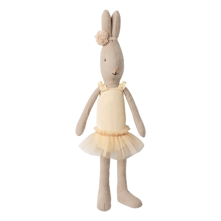 Maileg Kanin Str. 1, Creme Tylskørt