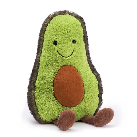 Jellycat bamse, Amuseable avocado - 30 cm