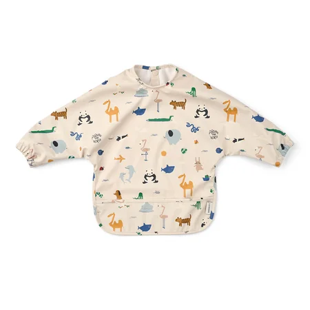 Liewood Merle Forklæde, Around the World/Sandy