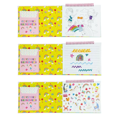 Floss & Rock magisk malebog, rainbow fairy