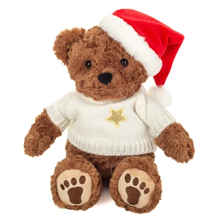 Teddy Hermann Julebamse med Sweater, 11 cm