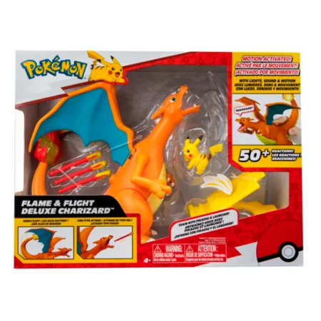 Pokemon interaktiv fire and fly Charizard med Pikachu