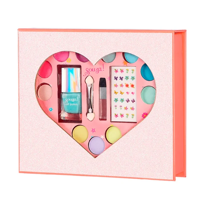 Souza make-up gaveæske med hjerte