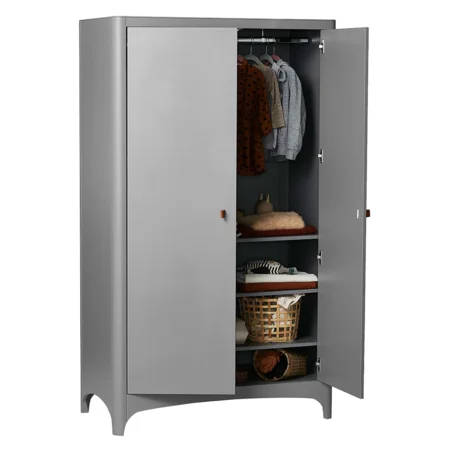Leander Classic garderobeskab, grå