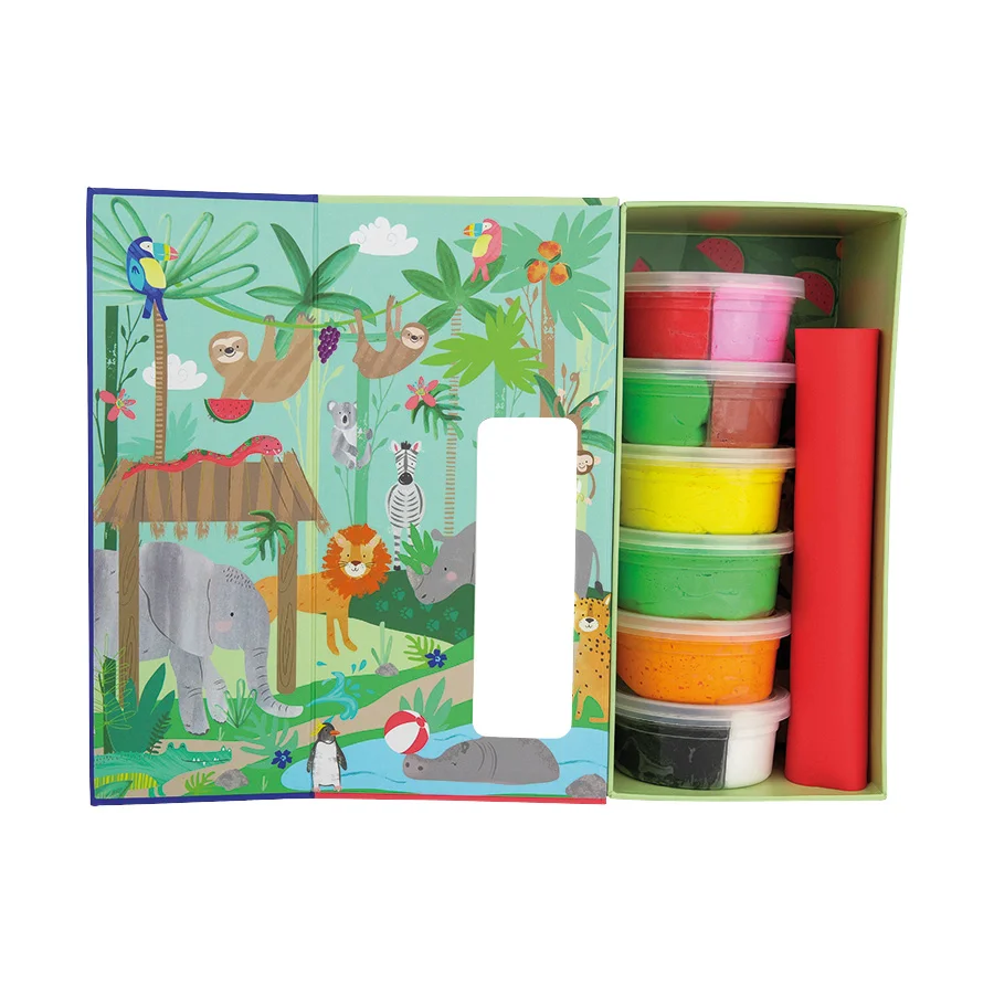 Floss & Rock selvhærdende ler, jungle