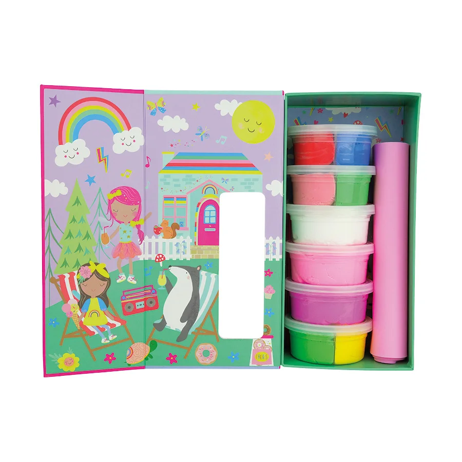 Floss & Rock selvhærdende ler, rainbow fairy