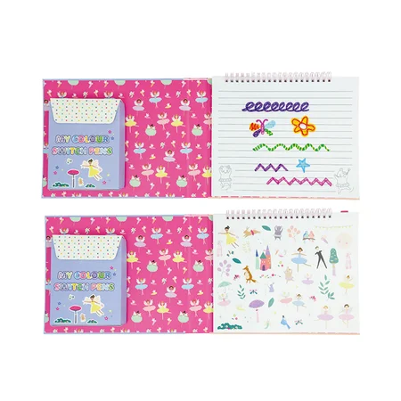 Floss & Rock magisk malebog, fortryllet