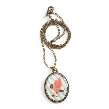 Djeco Lovely Sweet halskæde med vedhæng, Fugl