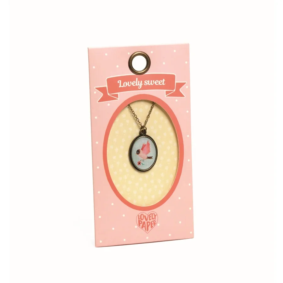 Djeco Lovely Sweet halskæde med vedhæng, Fugl