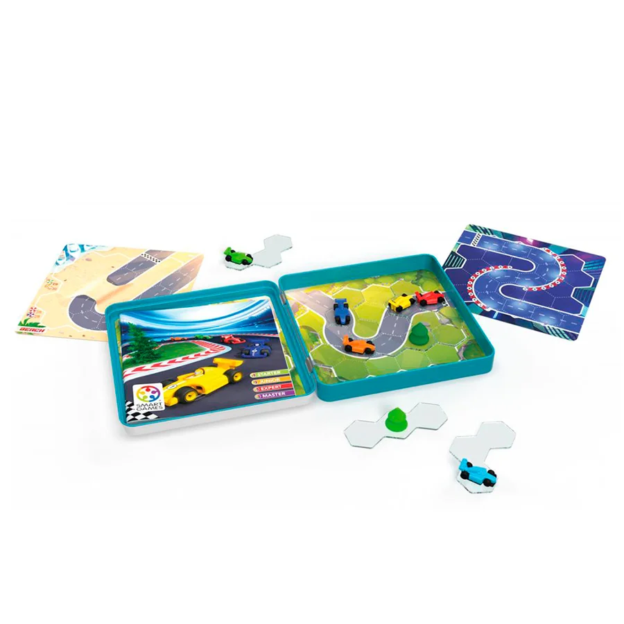 SmartGames Magnetic Travel Tin, Pole Position