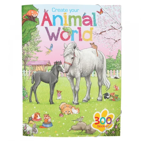 Create Your Animal World Aktivitetsbog