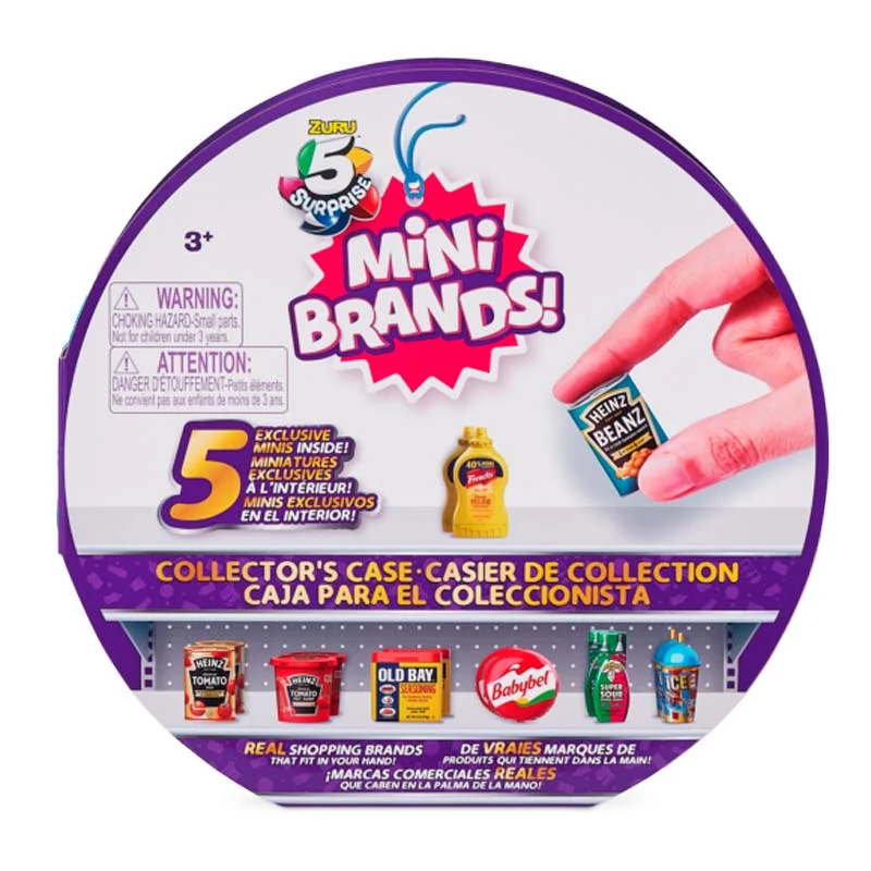 Mini Brands samlekuffert inkl 5 overraskelser