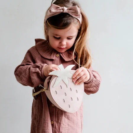 Mimi og Lula skuldertaske, strawberry tulip