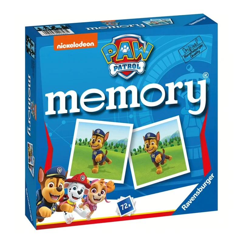 Paw Patrol memory-spil