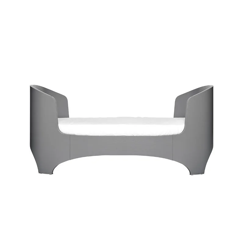 Leander Classic baby- og juniorseng, grå