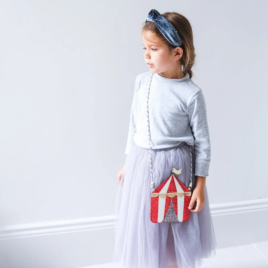 Mimi og Lula Skuldertaske - Cirkustelt