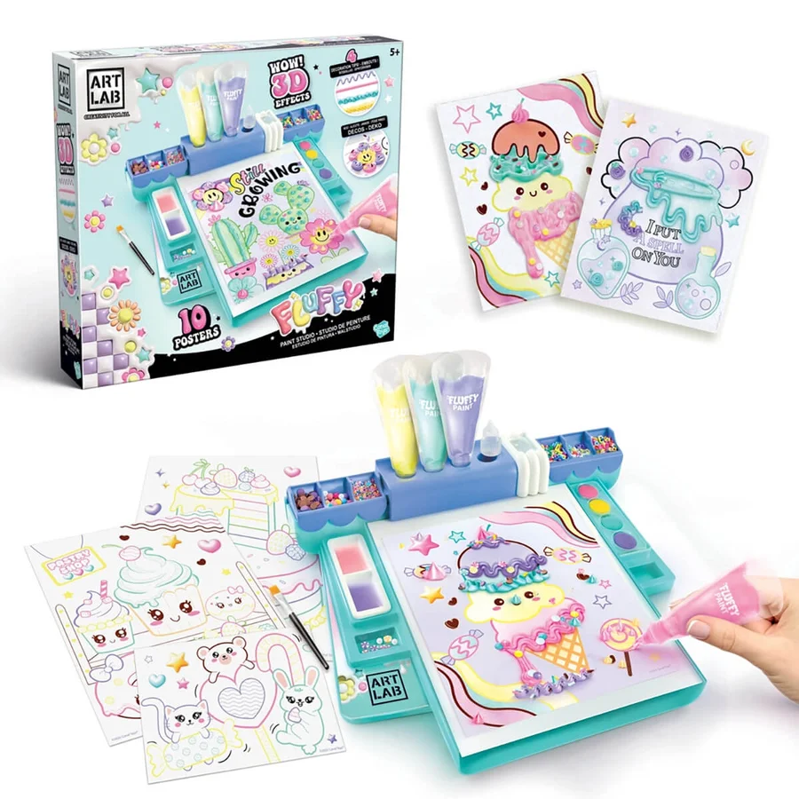 Art Lab Fluffy Paint Studio