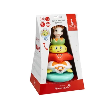 Sophie la Girafe, Splash and Surf Pyramide