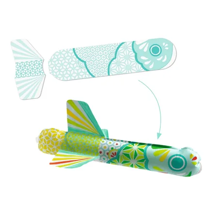 Djeco DIY Flyvende Fisk - Koinobori