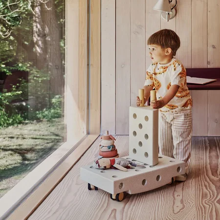 MODU Explorer Sæt, 19 Dele - Sand Grey/Honey Yellow