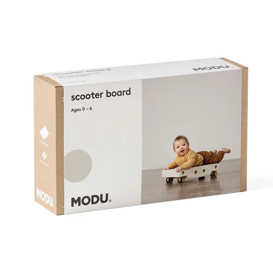 MODU Rullebræt, 5 Dele - Sand Grey/Honey Yellow