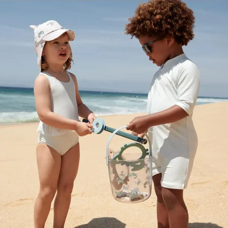 Liewood Cora spandsæt med fiskestang, crab/sandy