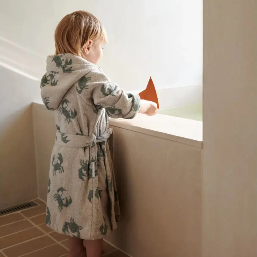 Liewood Liliana badekåbe, crab/sandy