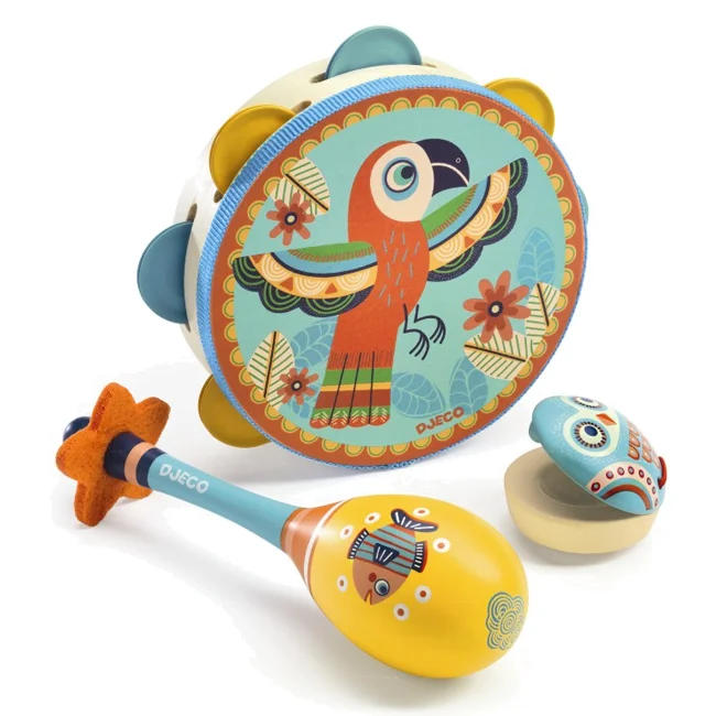 Djeco musikinstrumenter i sæt