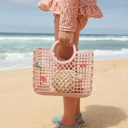 Liewood Samantha kurv med vedhæng, rose 