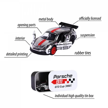 Majorette Motorsport Porsche Deluxe, verschiedene Varianten