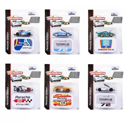 Majorette Motorsport Porsche Deluxe, verschiedene Varianten