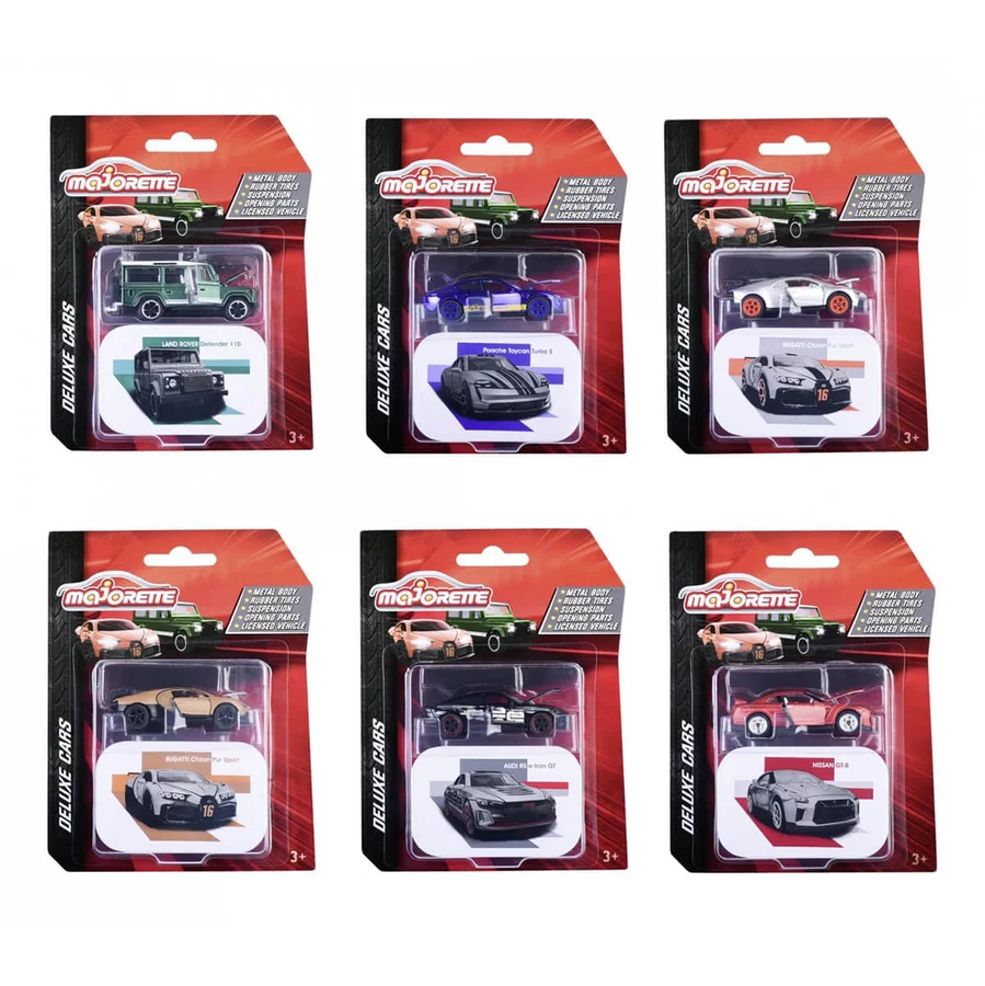 Majorette Deluxe, verschiedene Varianten