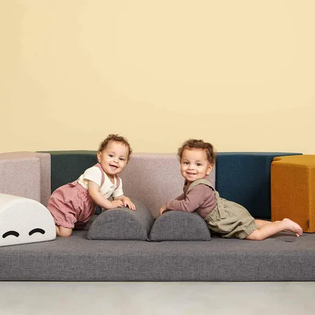 by Klip Klap tumlemøbel, Mr Feet - blue grey