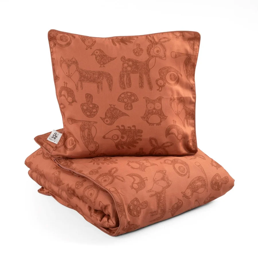 Sebra babysengetøj, Forest - dark amber