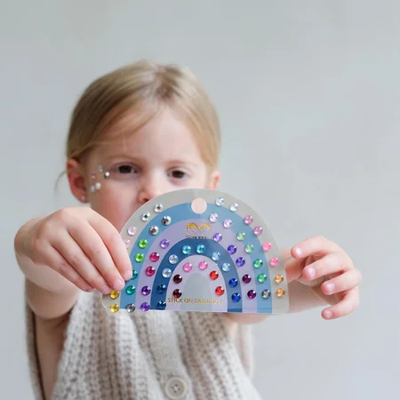 Mimi & Lula Ørestickers, 30 Par, Golden Gem Ear Rings