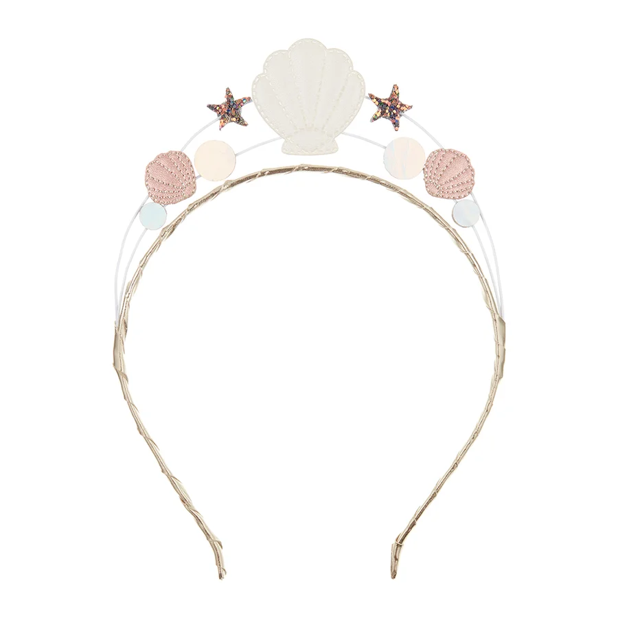 Mimi & Lula hårbøjle med muslingeskaller