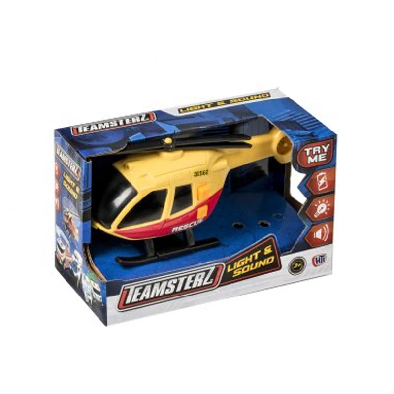 Teamsterz Helikopter med lys og lyd