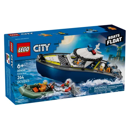 LEGO® City, Polizeiboot auf Verbrecherjagt