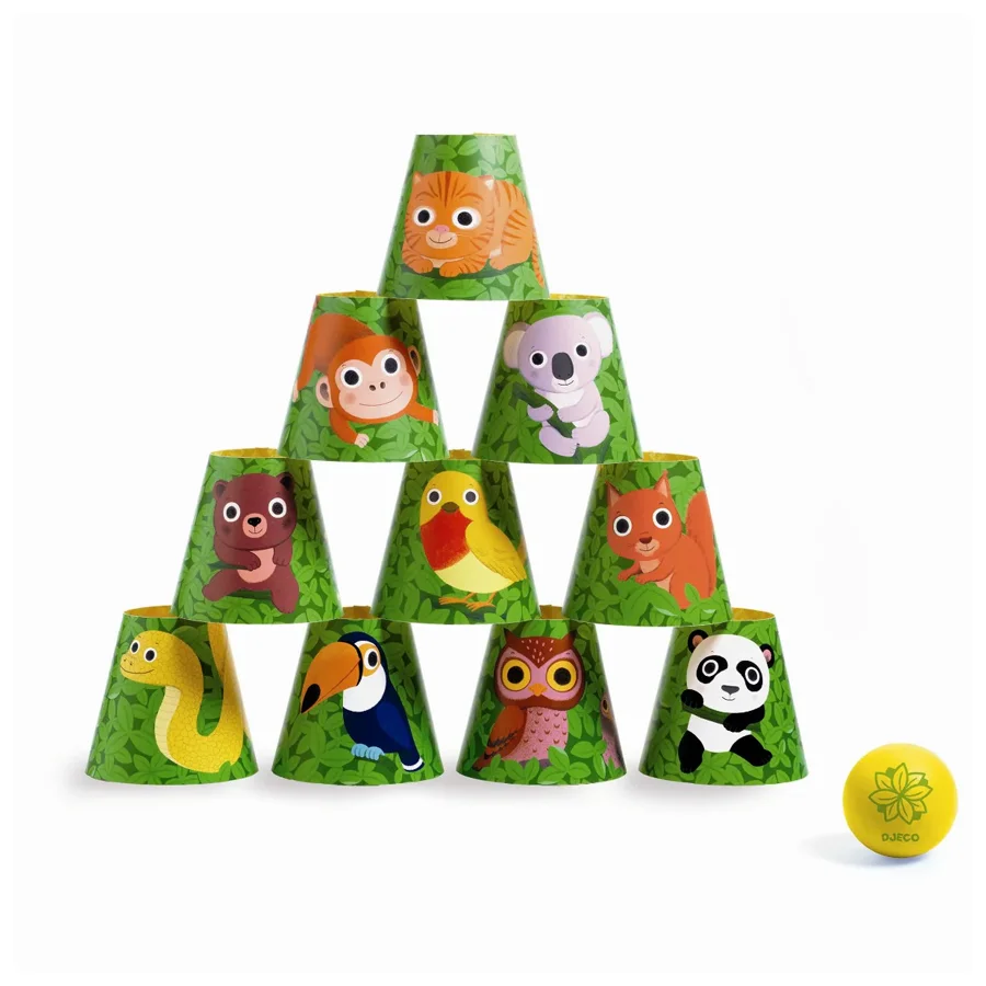 Djeco Kastespil, Jungle - Chamboul'boum