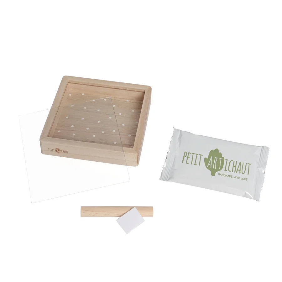 Petit Artichaut Print Box, Babyaftryk - Jolis Cœurs