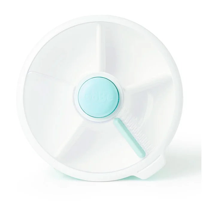 GoBe Kids stor spinner snackbox, macaron blå