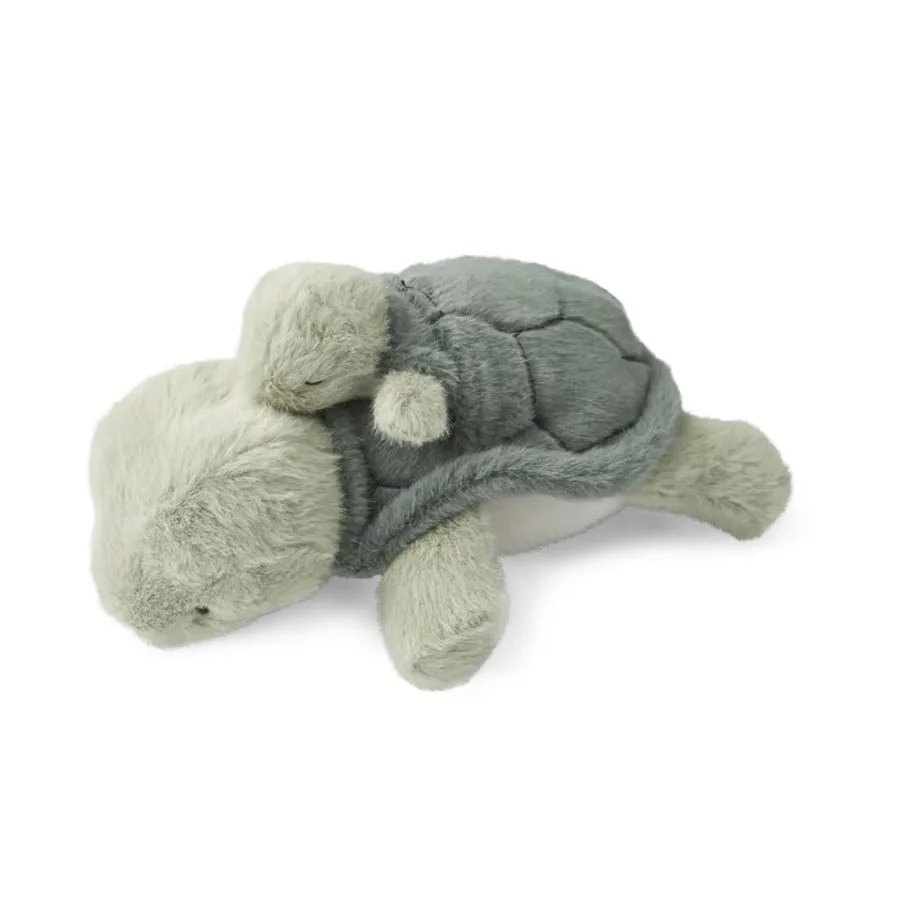 Liewood Berto og Baby skildpadde bamse, faune green
