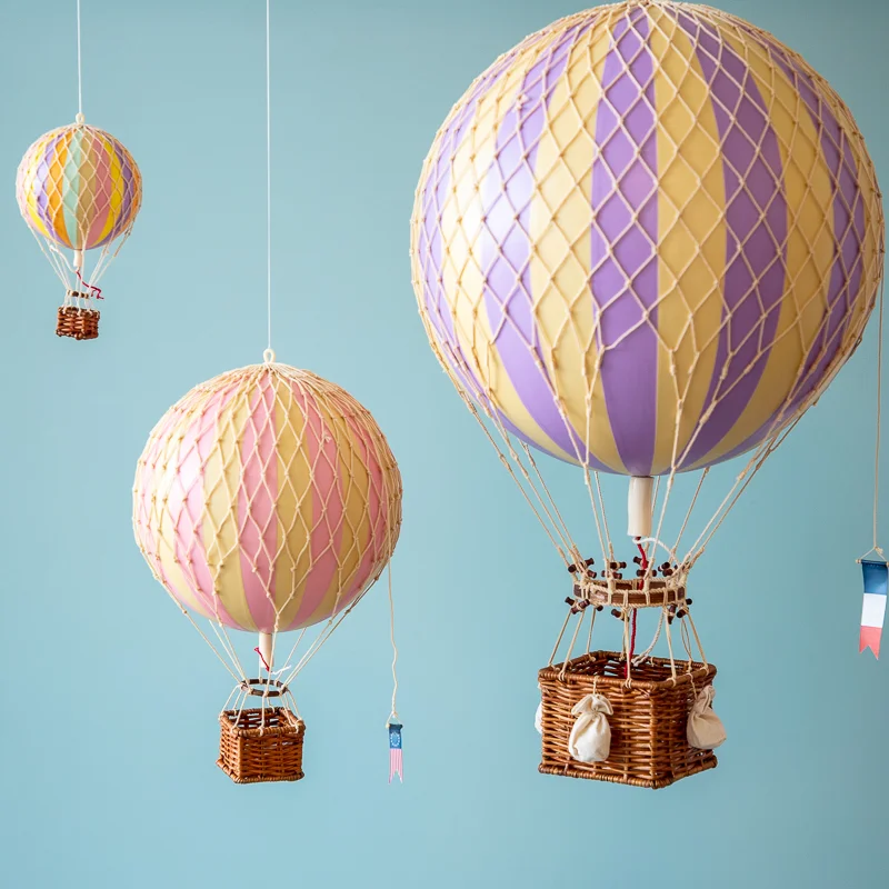 Authentic Models luftballon 8,5 cm - pastel regnbue