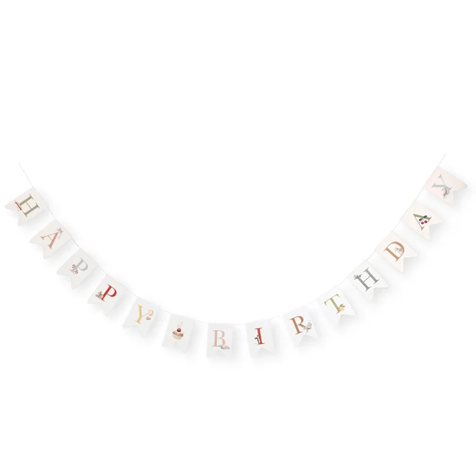 Konges Sløjd Geburtstags-Girlande, multi